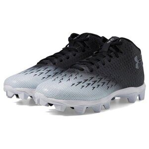 Under Armour Size 5.5Y Big Kid’s Spotlight Franchise Rm Wide Football Shoe. New